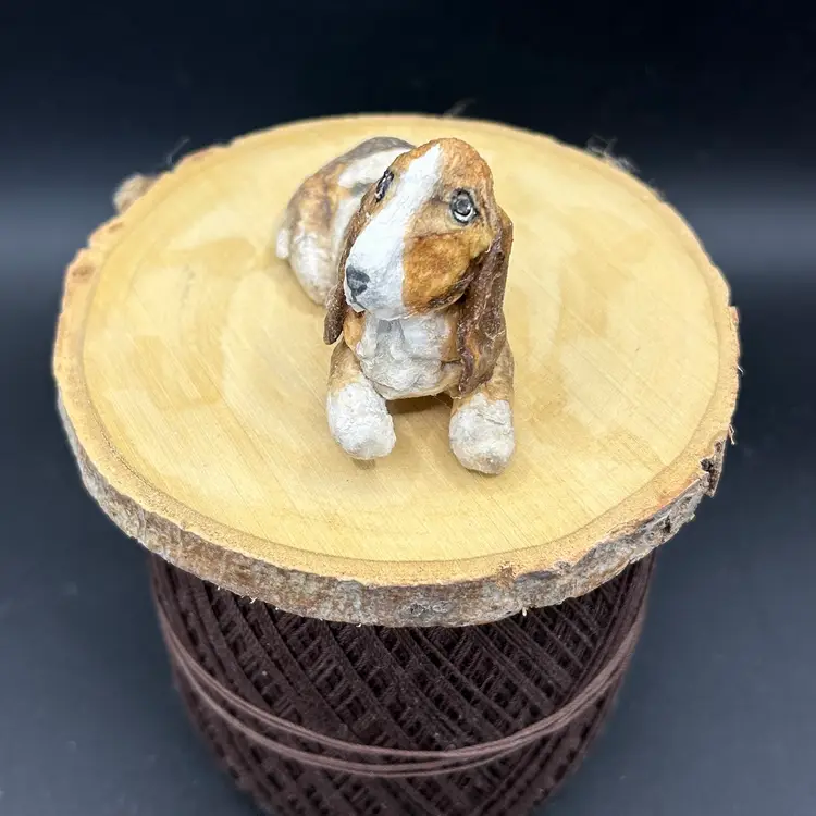 1. Made By Me Spun Cotton Basset Hound