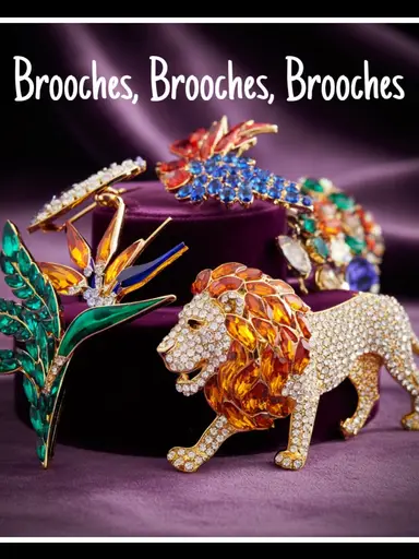 Brooches Brooches Brooches 