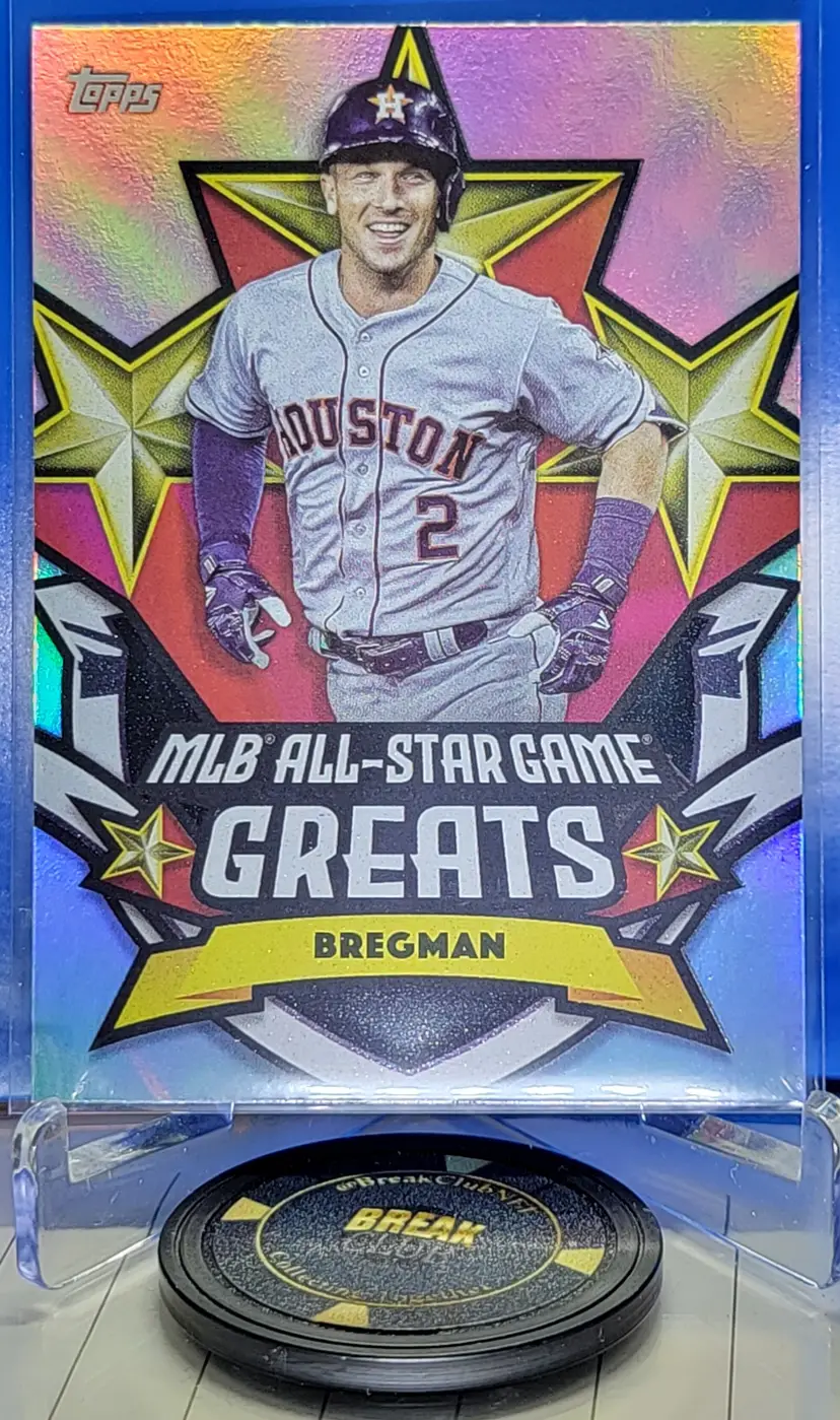 Alex Bregman 2025 Topps All-Star Game MLB All-Star Game Greats #ASGG-34 Houston Astros