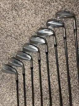 Titleist CNCPT CP-02 G,P-4 Iron w/Nippon NS 880 AMC Stiff STD. Length Shafts $4000 msrp