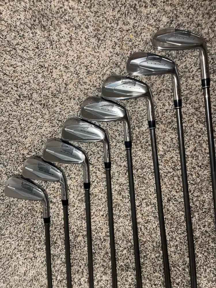 Titleist CNCPT CP-02 G,P-4 Iron w/Nippon NS 880 AMC Stiff STD. Length Shafts $4000 msrp