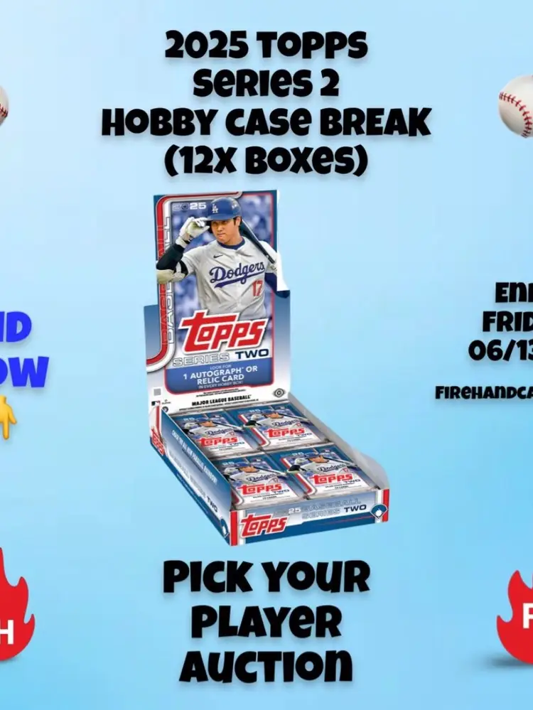 2025 Topps Series 2 Hobby Pick Your Player Case #3 