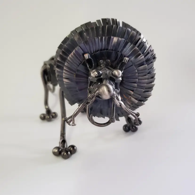 Metal Fabricated Lion Statue