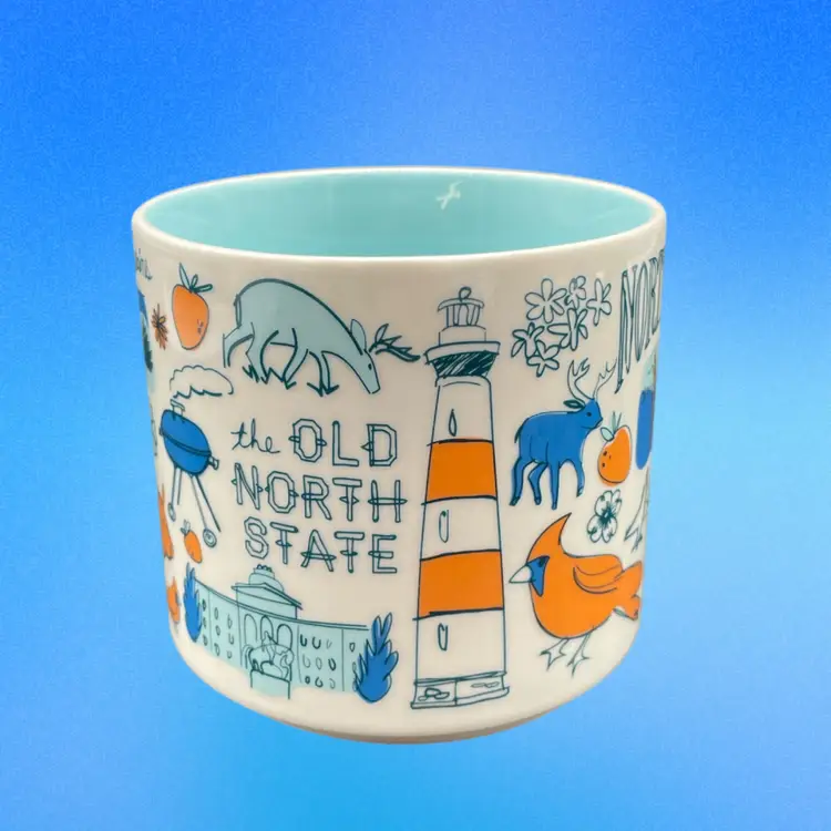 Starbucks Been There Series Across The Globe North Carolina Mug