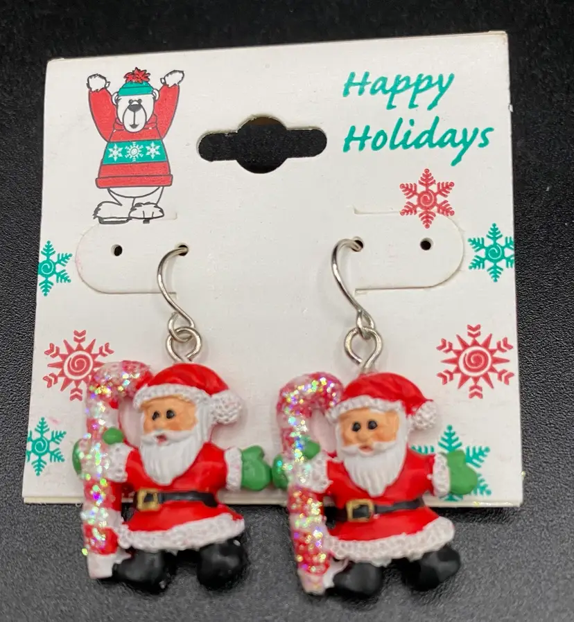 Santa Pierced Earrings