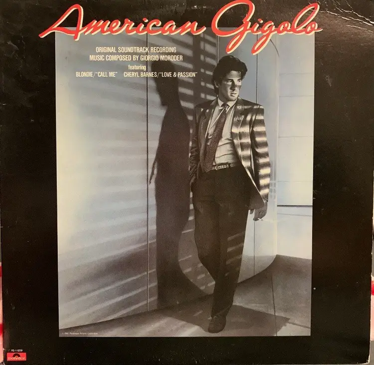 American Gigolo Original Motion Picture Soundtrack (Polydor - PD-1-6259) 1980 LP
