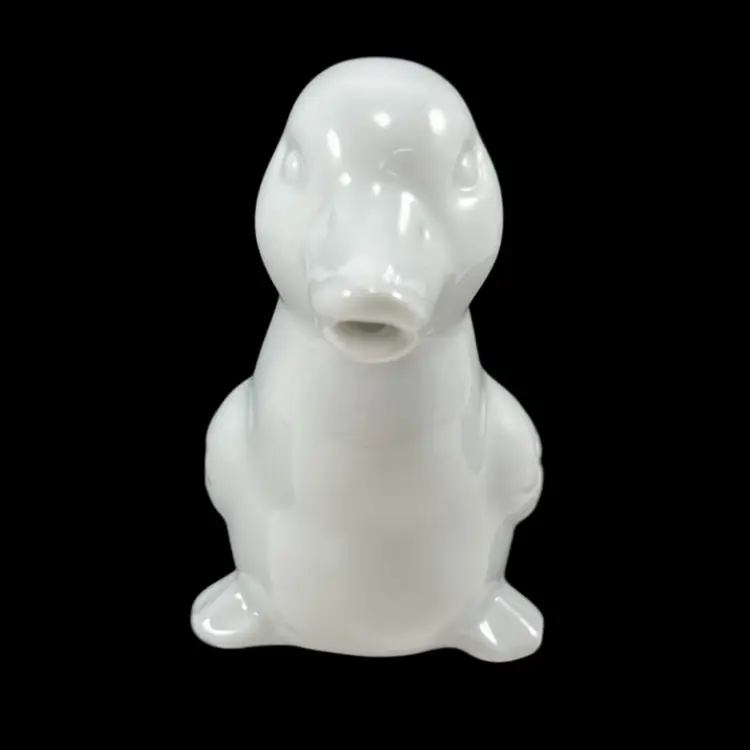 Two’s Company Mini Porcelain Duck Creamer, Miniature Creamer, Mini Ceramic Pitcher, Figural Creamer, Coffee Creamer, Tea Creamer, Tea Set Accessories