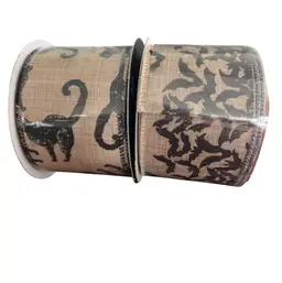 Celebrate Halloween With Two Rolls Of Wired Ribbon