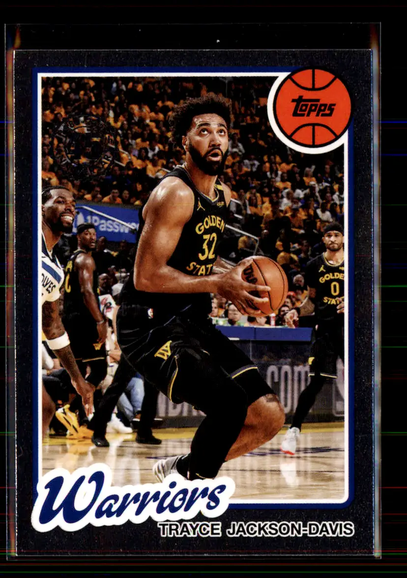 Trayce Jackson-Davis 2025-26 Topps 1980-81 Topps Basketball #80BK-22 - (135) - Golden State Warriors