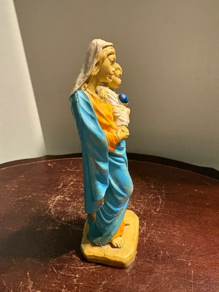 Fontainini Madonna Mary Mother And Baby Jesus