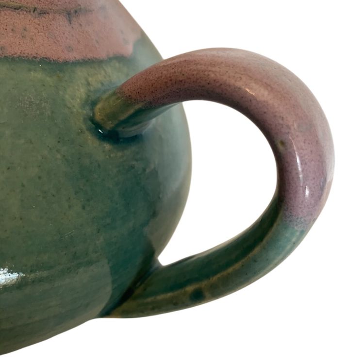 Rare Large Oil Lamp By Well Known AZ Studio Stoneware Artist Lisa Howe