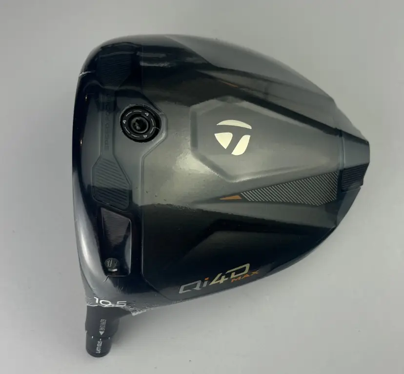 BRAND NEW! LH TaylorMade Qi4D Max 10.5* Driver Head Only w/ Adapter