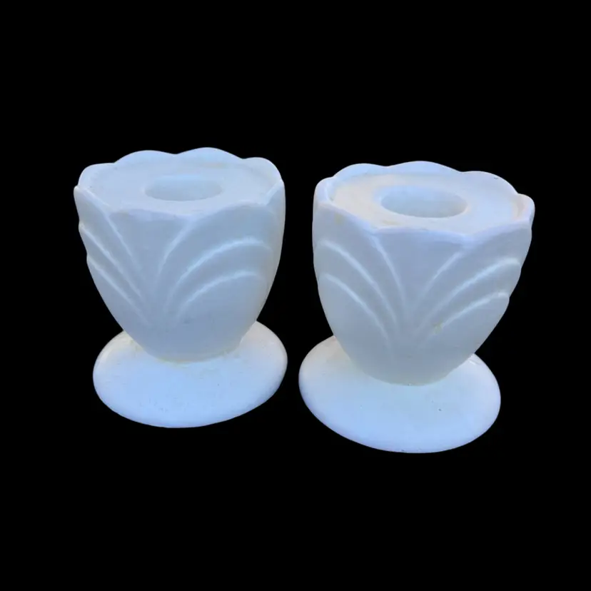 Vintage Haeger Candleholders
