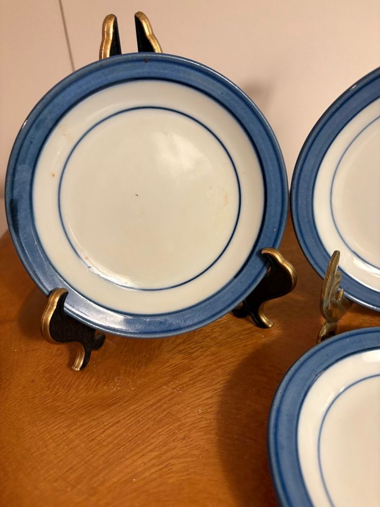 Pretty Blue And White Little Butter Pats
