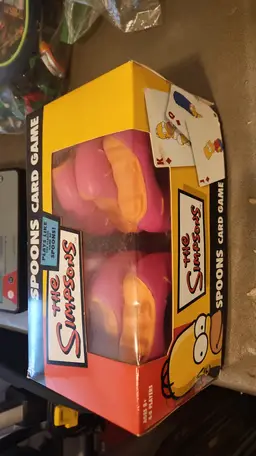 The Simpsons Spoons Card Game