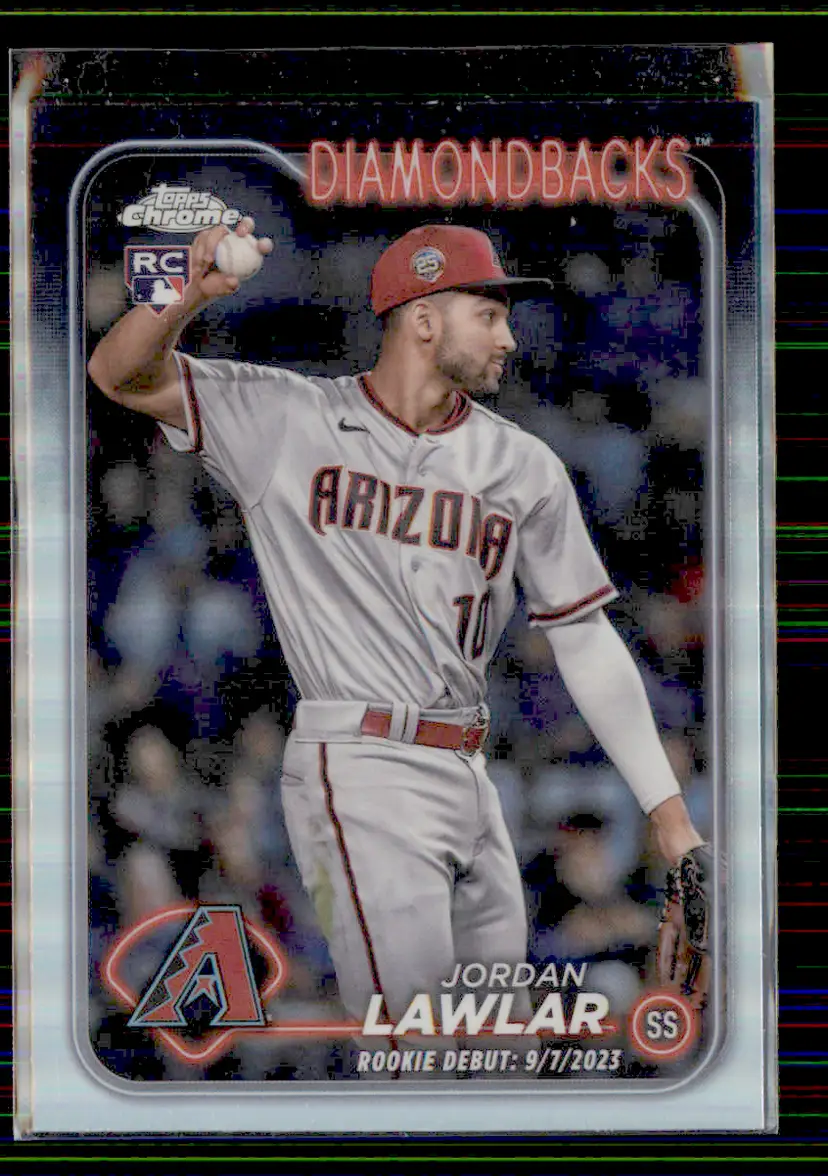 Jordan Lawlar 2024 Topps Chrome Update Refractor #USC51 - Arizona Diamondbacks - (130-23)