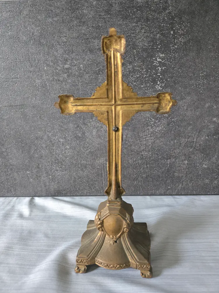 Antique Bronze Crucifix