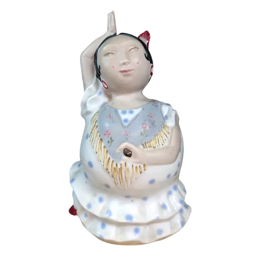 Vtg Spanish Dancer Figurine