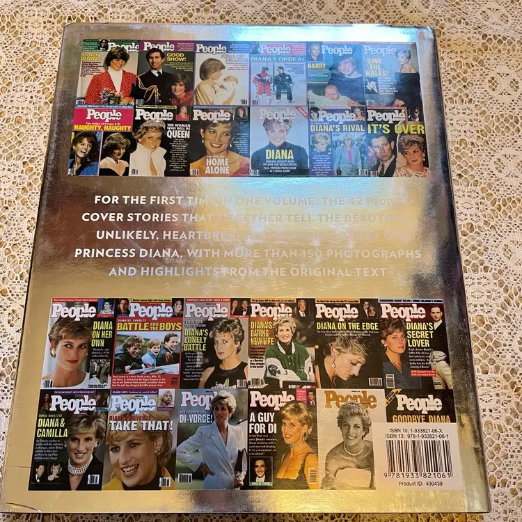 People Diana An Amazing Life The People Cover Stories 1981-1997 Hardcover Book