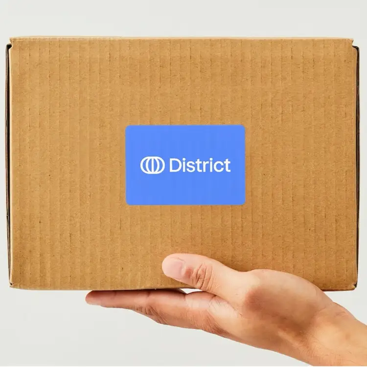 Two District Stickers (3x2in)