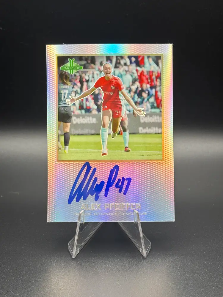 Alex Pfeiffer 2024 Parkside Pacific Signature Series Kansas City Current Soccer Card