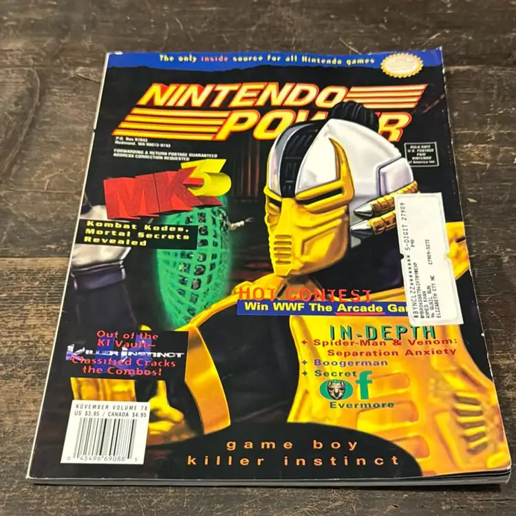 Nintendo Power November Vol.78