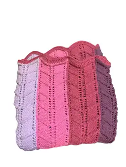 Hand Made Knitted Afghan/blanket/throw