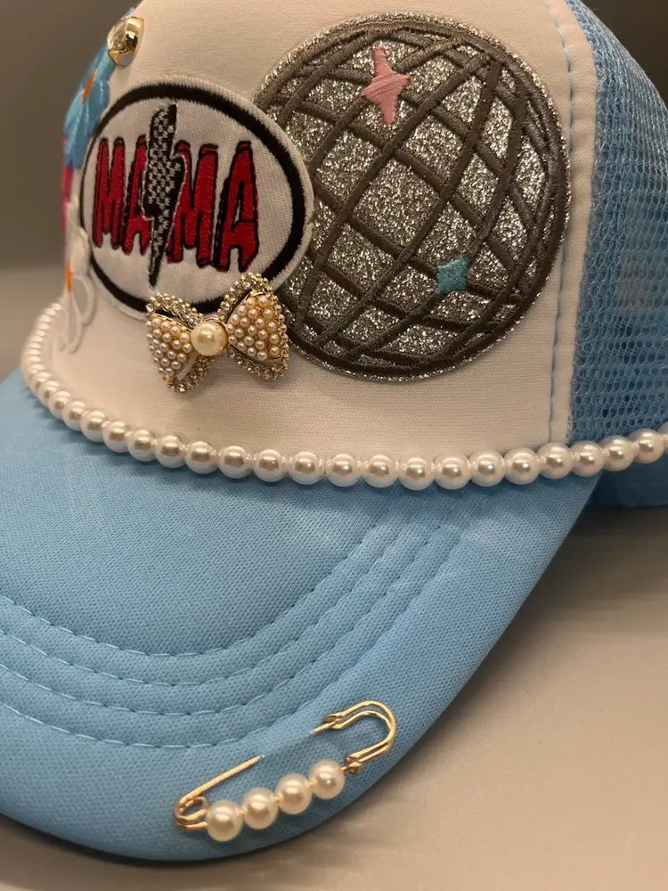 Trucker Hat - Mama Lt Blue