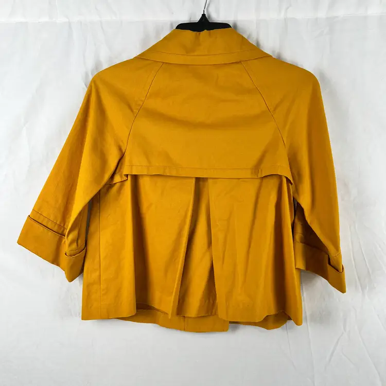 Canyon River Blues Mustard Yellow Cropped Jacket Size Medium