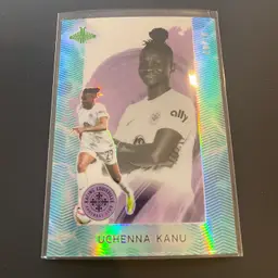 UCHENNA KANU Blue #8/10 Racing Louisville 2024 Parkside Pacific NWSL Soccer Card