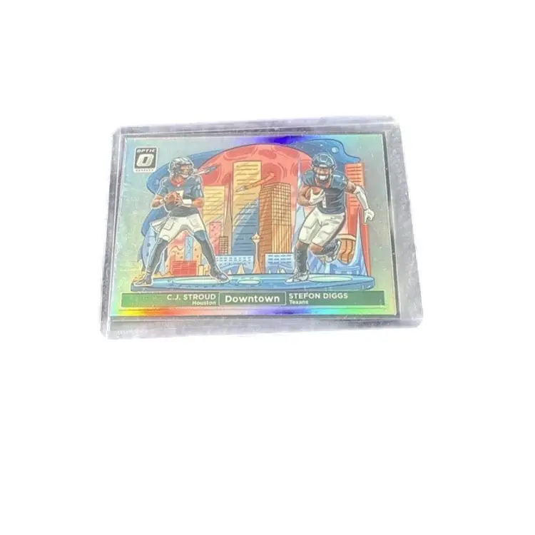 2024 Panini Donruss Optic C.J. Stroud/Stefon Diggs Downtown! Houston Texans