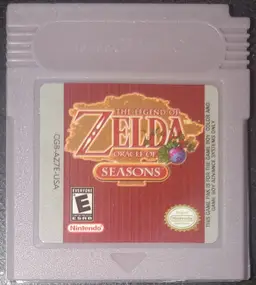 Legend of Zelda Oracle of Seasons GBC Video Game Cartridge Nintendo Game Boy Color