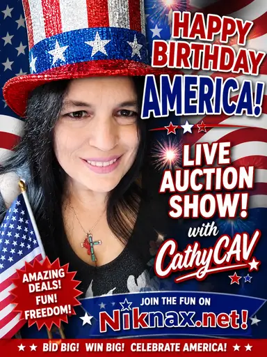 Celebrate America Show! All Patriotic or Red, White & Blue Items!