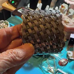 Cuff Silver toned Bracelet