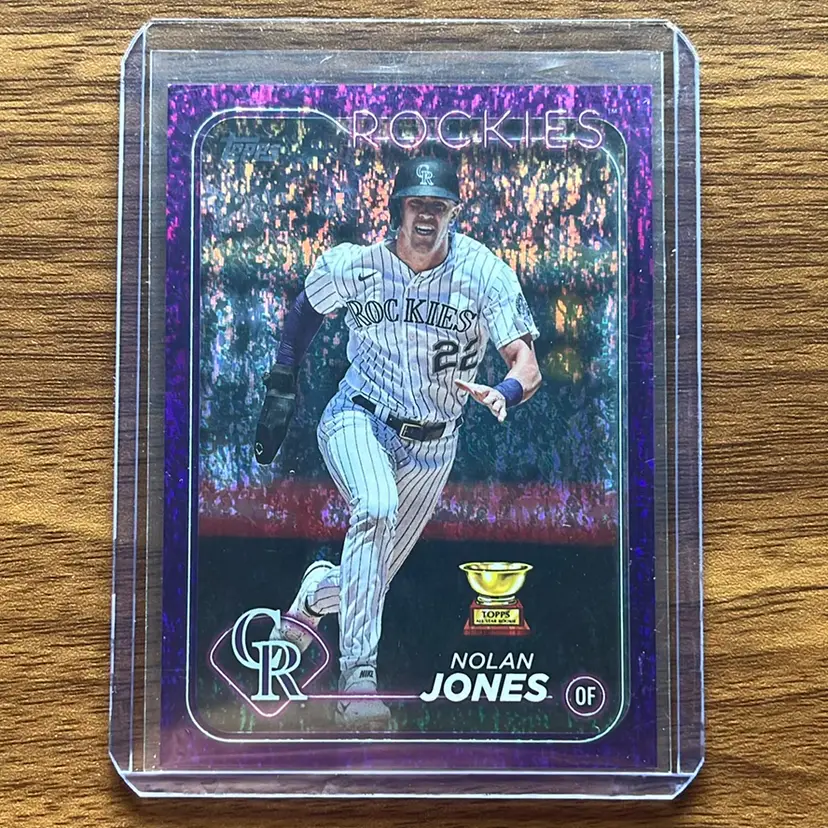 Nolan Jones 2024 Topps Series Two Purple Foil /799 Rockies