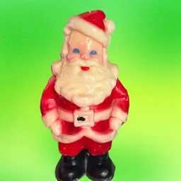 Vintage 1960’s Gurley Santa Candle