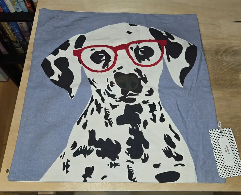 NWT Dalmatian pillowcase 20x20 SAATVIK
