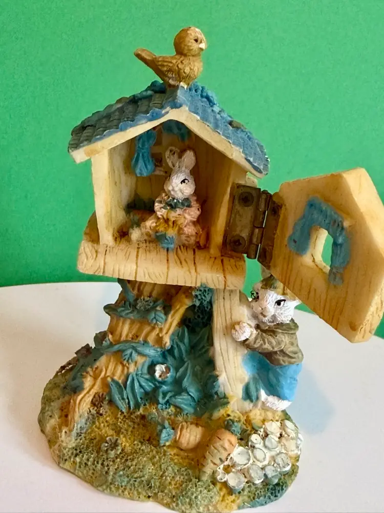 Bunny Tree House Easter Decor
