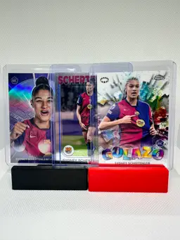 LOT | 2024-25 Topps Chrome UEFA Women's Champions League Sydney Schertenleib 3 RCs