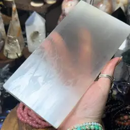 Selenite Plate Rectangle Md Lg