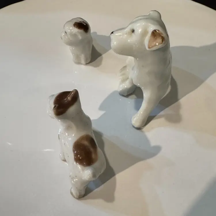 Set Of 3 Vintage Terriers