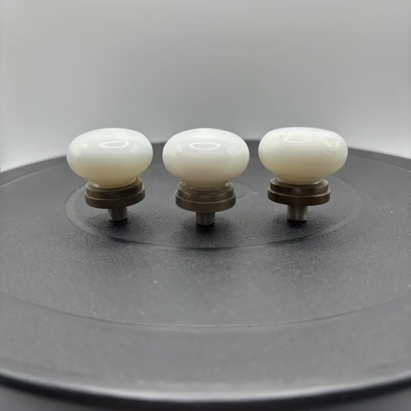 Milk Glass Knobs