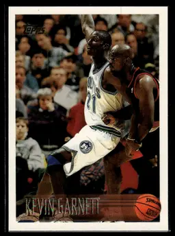 1996-97 Topps #45 Kevin Garnett Minnesota Timberwolves -1