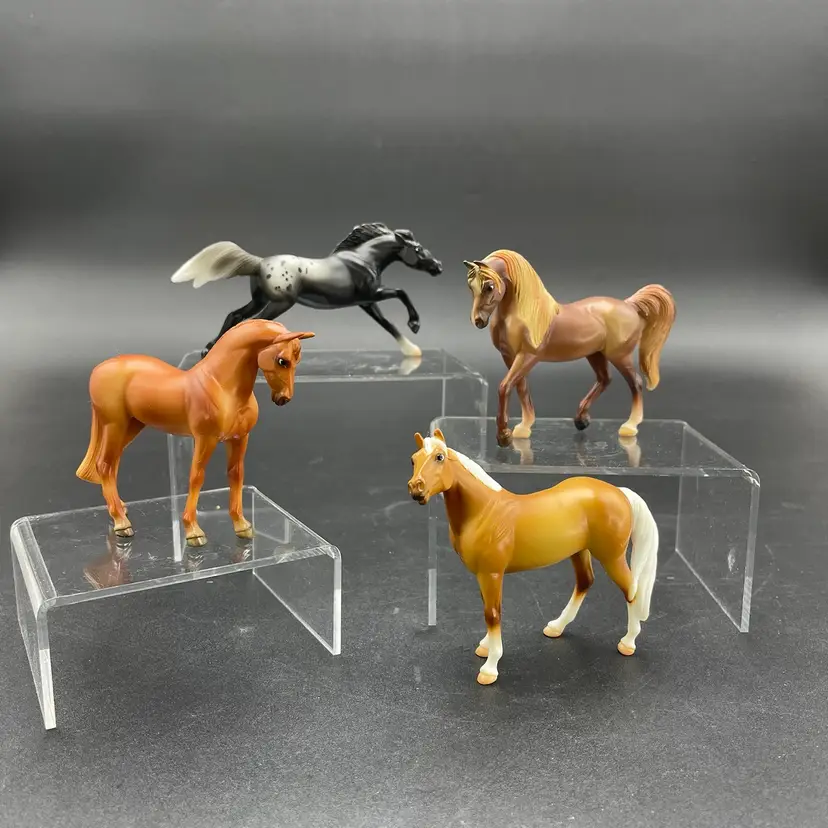 Breyer Stablemates Horse Crazy Collection Series 1 Set of 4 Toys Farm Animals