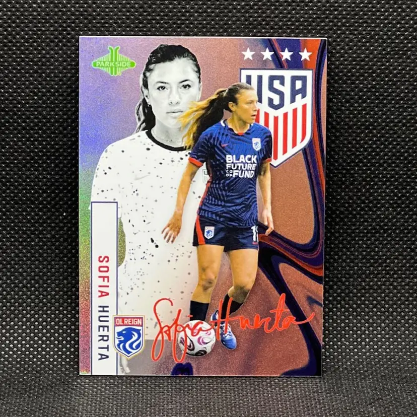 Sofia Huerta 2023 Parkside USWNT One Nation One Team /25 Soccer Card