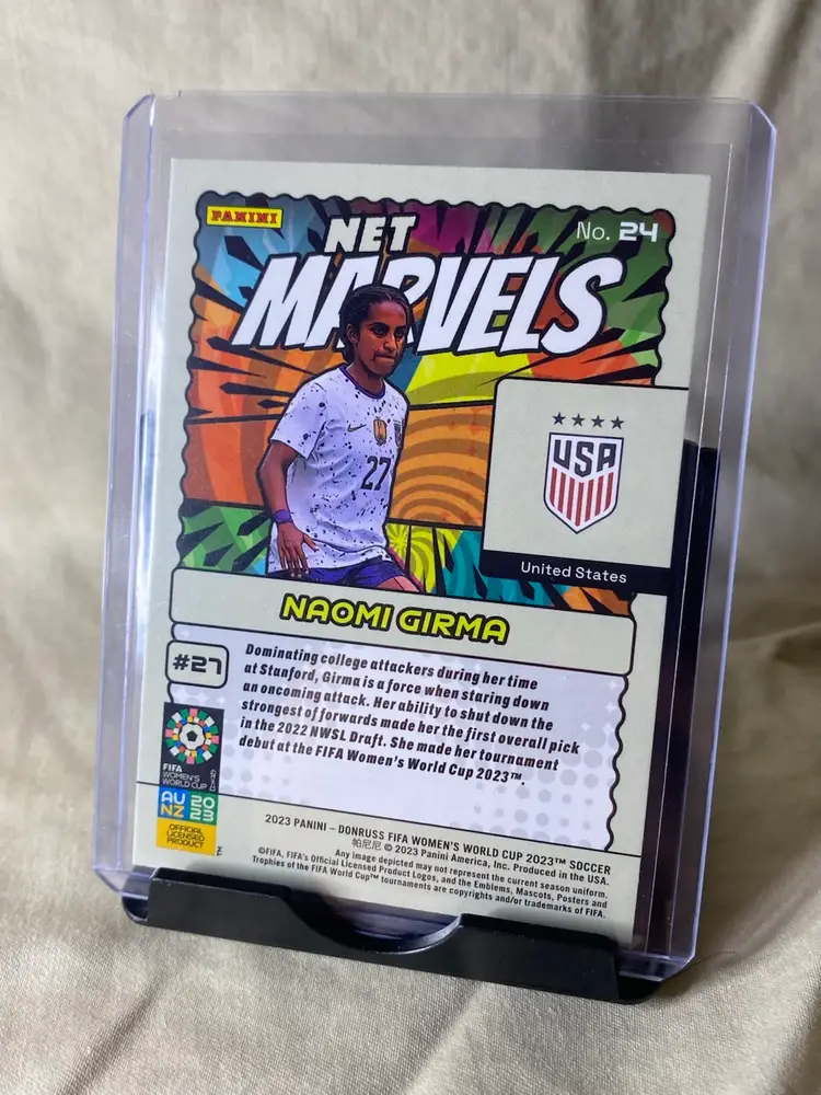 Naomi Girma Net Marvels 2023 Donruss Women’s World Cup #24