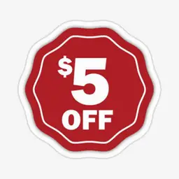 $5 off!