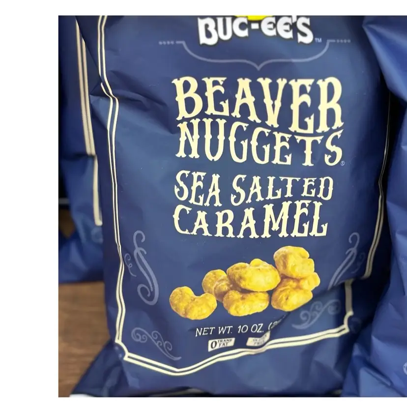 Buccees Salted Caramel Beaver Nuggets Snack