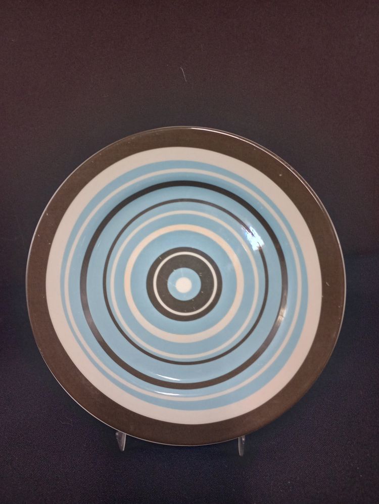 Johnathan Adler 5pc Happy Home Circles And Stripes Salad Plates
