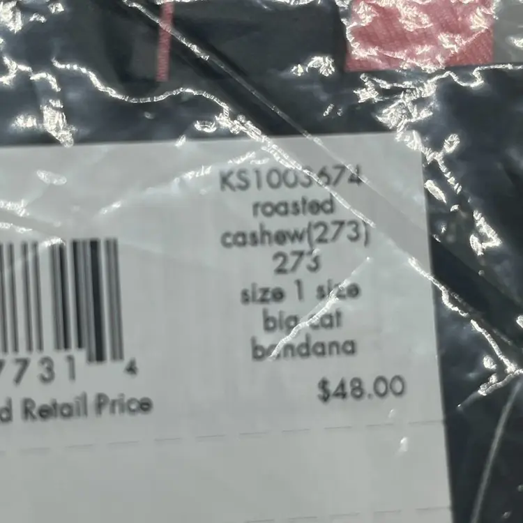 Kate Spade Leopard Print Scarf